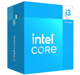 INTEL CPU CORE i3 14100, 4C/8T, up to 4.7GHz, CACHE 12MB, SOCKET LGA1700 14th GEN, GPU, BOX, 3YW.